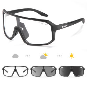 SCVCN | SCVCN UV400 Photochromic Cycling Sunglasses Hiking Outdoor Sports Glasses Running and Rock Climbing Glasses Driving Sunglasses
