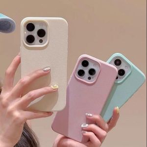 เคสหรูหราสำหรับ iPhone 17 16 15 14 Plus XR 11 12 13 14 15 16 Pro Max 17 Air X XS Max ฝาหลังซิลิโคนกันกระแทกหนังด้านนิ่มสำหรับโทรศัพท์