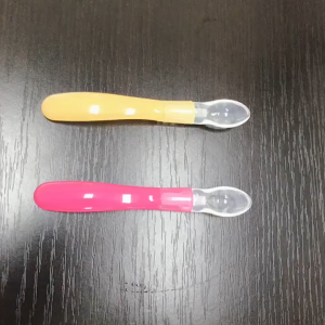 Sendok Makan Bayi Silikon Anak Baby Silicon Spoon Lentur BPA Free