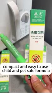 All-in-One Roach Killer CHITIAN Gel Bait 0.5% Fipronil Chain-Killing Formula Eliminate Cockroaches Completely 3-Hour Elimination Safe for Kids & Pets 3-Month Effectiveness