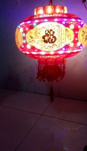 Lampion Lampu Imlek Besar Listrik LED Bisa Putar 360 Derajat /Lantern Lampu Lampion Lentera Sincia Imlek LED Tirai Dekorasi Hias