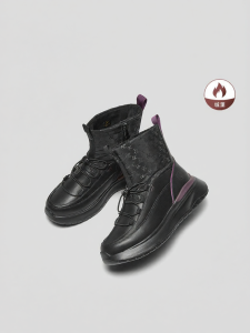 Thick Padded Heel-Increased Short Boots