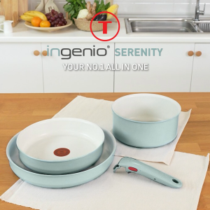 Tefal Ingenio Serenity 4pcs Set (Eucalyptus)