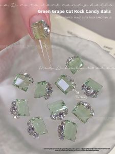 CHUNYOU | High-quality Ice Crystal Design Adhesive Nail Diamonds