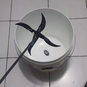 Alat Cacah Pakan Ternak Rumput Sayur Daun Untuk Ayam Entok Bebek Paket Pisau Stik Ember Bearing