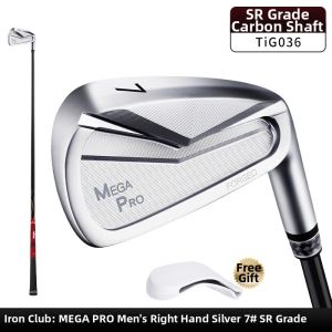 PGM GOLF | Men 7 Iron Practice Golf Club Carbon/Steel Shaft