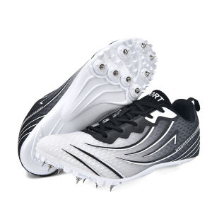 Running Shoes Women Track Shoes Women Lightweight Breathable Field Cleats Women Professional Sprint Competition Comfortable