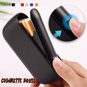 [🇲🇾 Stock&COD] 2022 New Ultra-thin Portable Sealed Waterproof Case Electric Lighter Integrated Automatic Popping Clip10pcs Capacity