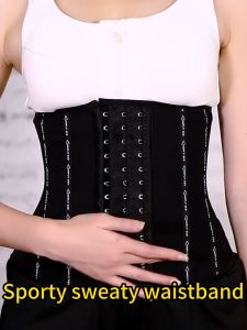 XUNDD Sweat Shapewear Corset Black Waist Trainer: Ultimate Body Shaper & Adjustable Sweat Belt