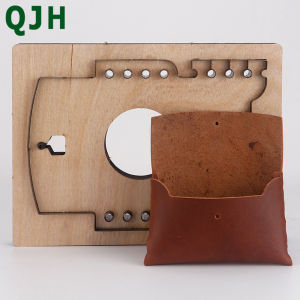 Headphone Line Handbag Leather Cutting Mold Scrapbook Wooden Die-cut Leather Zero Wallet Cutting Mold DIY Leather Handicraft