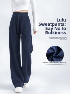 Womens Wide Leg Trousers Loose Straight Cut