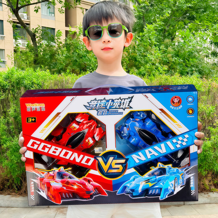 Đồ Chơi Xe Đua Siêu Anh Hùng Piggy Hero Đồ Chơi Xe Biến Hình Cho Bé ...