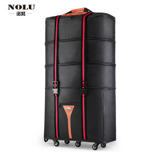 Nolu Oxford Fabric Luggage Bag Super Large Capacity Foldable Travel Bag for Studying Abroad Moving Bag Airline Check-In Bag