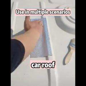 [COD]20CM Waterproof Tape For Roof Aluminum Foil Butyl Super Strong Roof Sealant Tape Sealant Wall Crack Super-Strong Repair