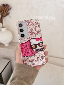 เคสโทรศัพท์มือถือลายแมว Adorable Cat ป้องกันการตกหล่น ดีไซน์น่ารัก สไตล์เกาหลี สำหรับ Samsung S25 plus S24 plus S23 Ultra S22 A52 S21 FE A55 A54 A53 Edge