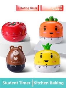 Learning Kitchen Timer Mechanical Switch Self-Discipline Reminder Clock Cooking Tool Specialized for Children