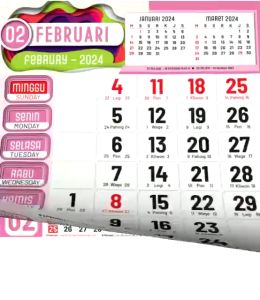 Kalender Meja Executive 2024 & Kalender Meja Kerja
