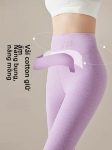 MiiOW | Quần lót mùa thu bằng cotton lông cừu nguyên chất MiiOW Quần lót nữ ấm áp thoải mái Quần dài thường ngày Quần lót mùa đông