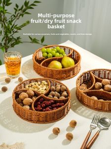 TINY HOME | Wicker-Style Food Storage Basket