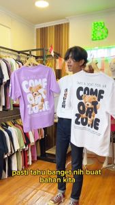 BSL - 87 Bisalo Baju Kaos Pria Wanita lengan pendek motif "COMFORTZONE" Digital Printal Kaos Distro Combed Atasan - pakaian wanita - pakaian pria - baju wanita - baju pria - atasan wanita pria - kaos oversize - kaos hitam putih - kaos katun