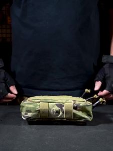 2025IDOGEAR Small Steel Scorpion   Military Enthusiast Drop Pouch Tactical Vest AVS JPC CPC 6094 Dual-purpose Grocery Bag