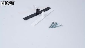4Pcs Under Cabinet Mixer Attachments Holder for KitchenAid Stand Mixer No Drill Screw Mount Storage Hooks Space Saving Organizer