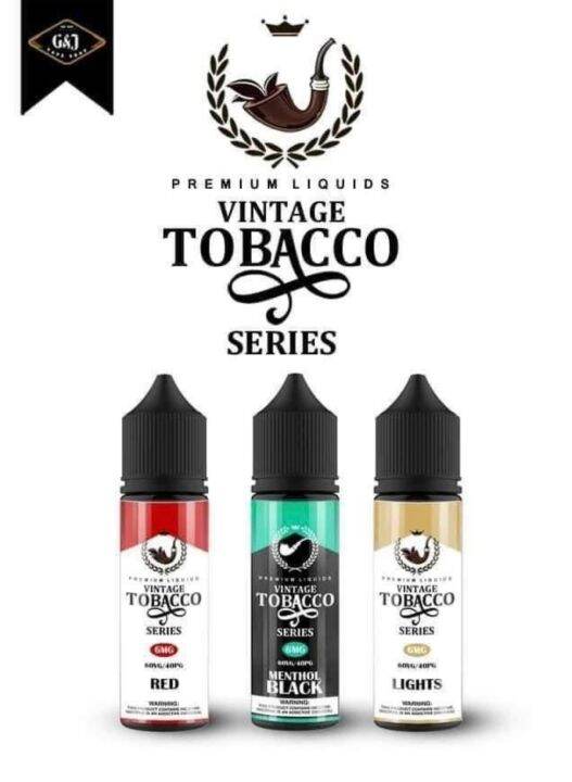 Vintage Tobacco Premium Liquids Series Vape Juice Lazada PH