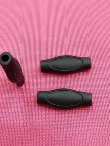 Black PVC Shoe Laces Sports Shoes Buckles Waterproof Perforated Hooks for Men And Womens Footwear Accessories