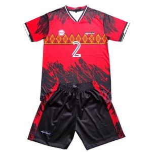 Jersey stelan volley pria motif full printing