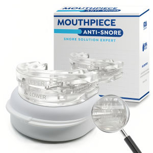 Anti Snoring Mouth Guard Night Sleep Aid Bruxism Mouthpiece Adjustable Custom Mouthguard for Teeth Grinding Protection