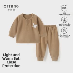 CAIYINGFANG | Warm Dvron Childrens Underwear Set