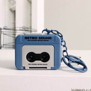 WOWEIAOKUANG | Retro Mini Tape Player Keychain Sound Toy