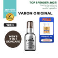 SUNTORY VARON Men's 3-in-1 Face Serum, 3 Scents (120ml) - For Dry & Oily Skin, Moisturize, Anti-Aging, Sebum Control. 