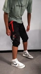 Celana Jogger Pendek Pria & 3/4 Dark Grey
