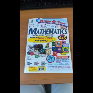 Pembelajaran Holistik Mathematics DLP Form 4 & 5 KSSM & SPM Sekolah Menengah