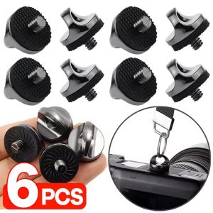 Universal 1/4" Camera Screw with Rubber Washer Metal Camera Fixing Screw for SONY Nikon DSLR Camera Quick Release Strap