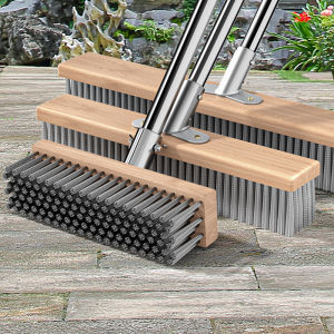 Stainless Steel Long Handle Algae Removal Floor Brush