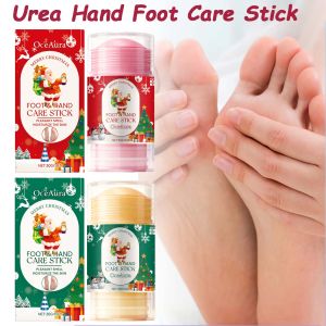 Christmas Urea Hand Foot Care Stick Moisturizing Balm for Dry Cracked Heels Elbows & Knees Gentle Exfoliation Softening Skin