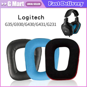 Replacement Sponge Ear Pads Cushion Earmuffs Headbeam for Logitech G35 G930 G430 F450 G331 G231 G431 Headphones Earpads Headband