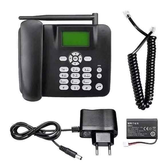 Wireless Desktop Telephone Black | Lazada PH