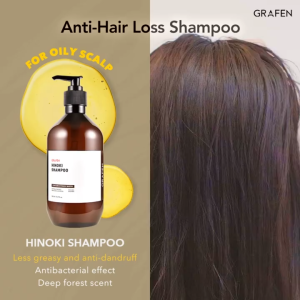 [GRAFEN] Hinoki Shampoo 500ml [For Oily & Sensitive Scalp Jeju Cypress Water 94200ppm]