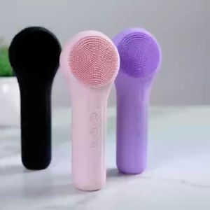 Sonic Facial Cleansing Brush Waterproof Electric Face Cleansing Brush Device for Deep Cleaning Face Massage Wash Brush