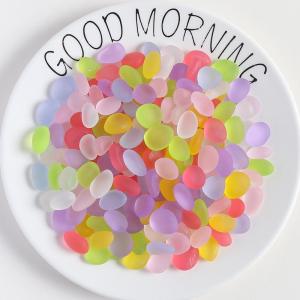 20/40Pcs Glow In Dark Resin Stones Luminescent DIY Craft Accessories for Handmade Jewelry Pendant Making Supplies