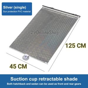 tirai gulung gorden hordeng tempel roll sun shade pelindung panas matahari kaca kamar rumah kantor
