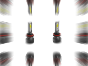 Upgraded LED headlights super bright mini headlight bulbs fog lights motorcycle headlights H47 headlights truck lights car lights