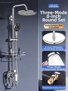 TAOSHI | High-Pressure Home Bathroom Shower Kit