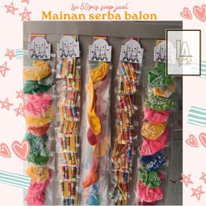 mainan balon serba 1000 grosir murahtidak perlu menata tinggal pajang di toko anda.
