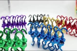 3/6Pcs Magnetic Hooks Heavy Duty Strong Magnets with Metal Hooks for Refrigerator Kitchen Workplace