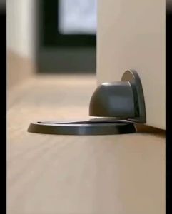 Magnetic Door Stopper 304 Stainless Steel Magnet Door Stops Holder Hidden Catch Floor Doorstop Toilet Furniture Hardware