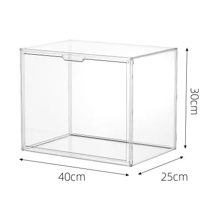 ZHANGRONGTU | Kệ Sách Chống Bụi Mica Trong Suốt